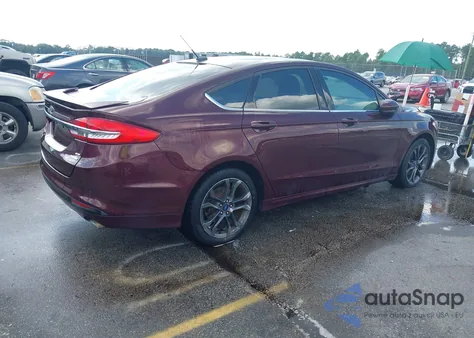 2018 Ford Fusion Se из США, поврежденный, VIN 3FA6P0HD3JR148812